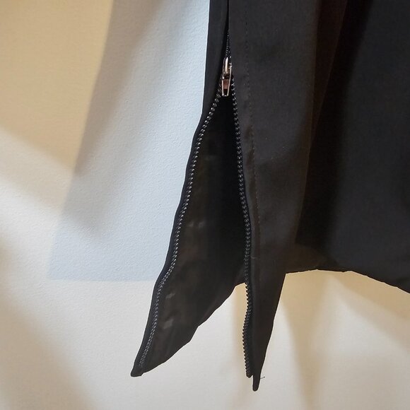 Anne Klein Black Medium Length Coat - Picture 5 of 9